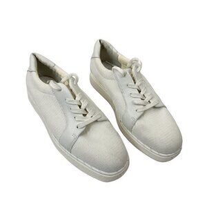 Sarto Quinn Mesh Lace-Up Sneakers Shoes White Size‎ 8